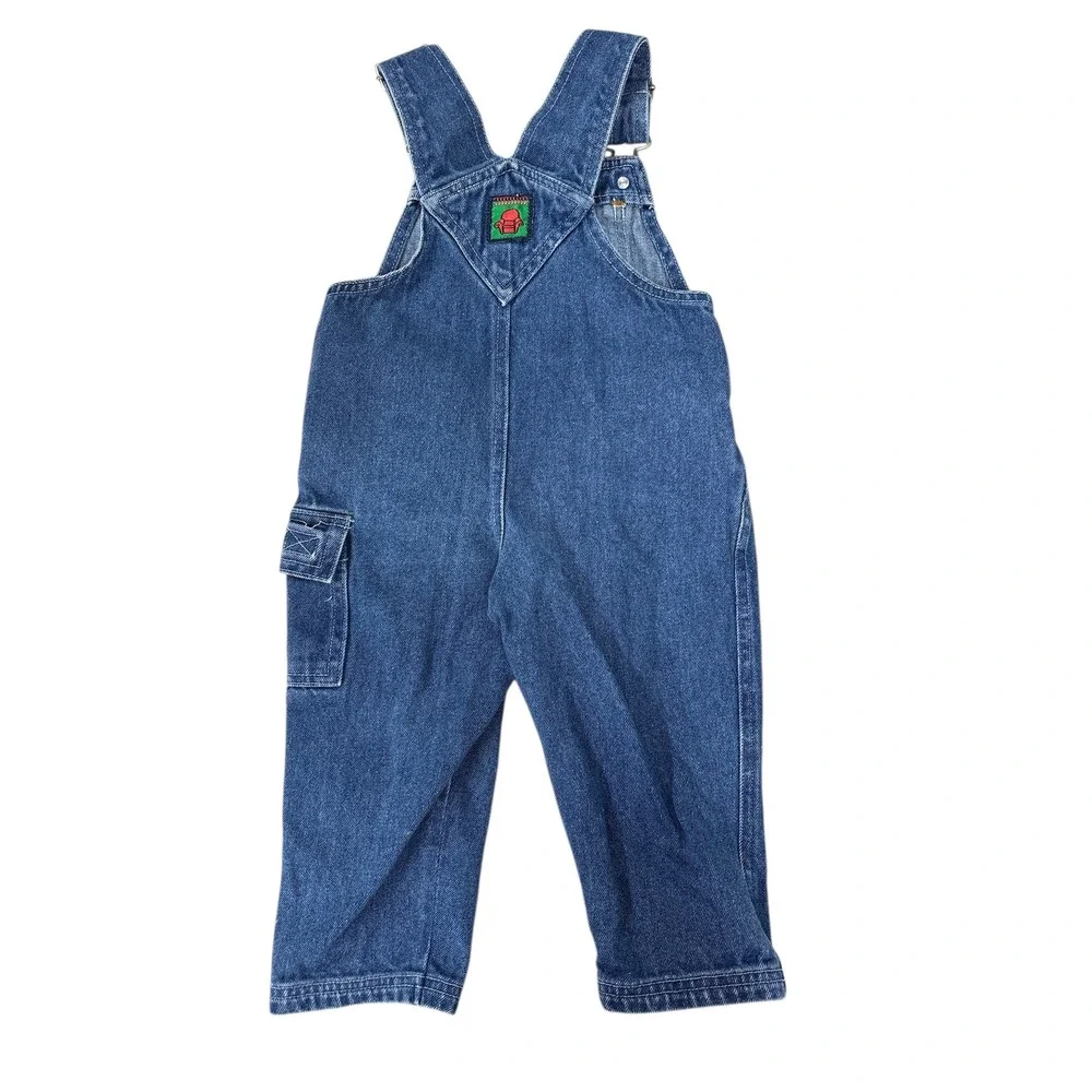 Vintage Blue's Clues Y2K Embroidered Denim Jean Overalls 2T‎ & Shirts 2000